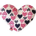 Mirage Pet Products 8 in. Mixed Hearts Heart Dog Toy 1104-TYHT8